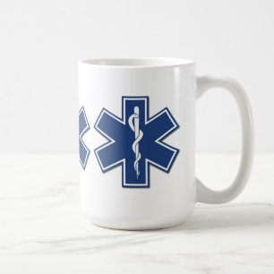 Ems-stjärna av liv kaffemugg