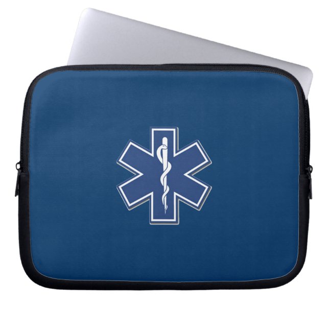 Ems-stjärna av liv laptop sleeve (Framsidan)