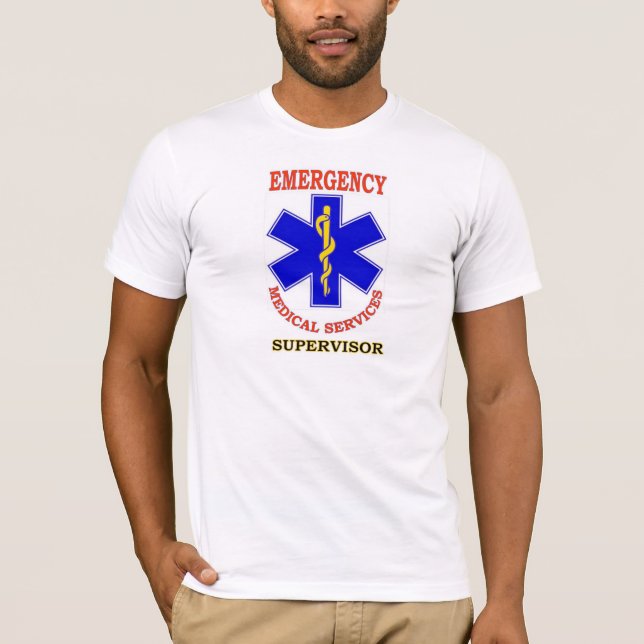 EMS-TILLSYNSMANNEN TEE SHIRT (Framsida)