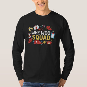 EMS Wee Woo-Akutets Rädding EMT P T Shirt