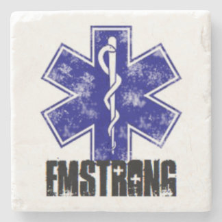 EMSTRONG (logotyp endast) Stenunderlägg