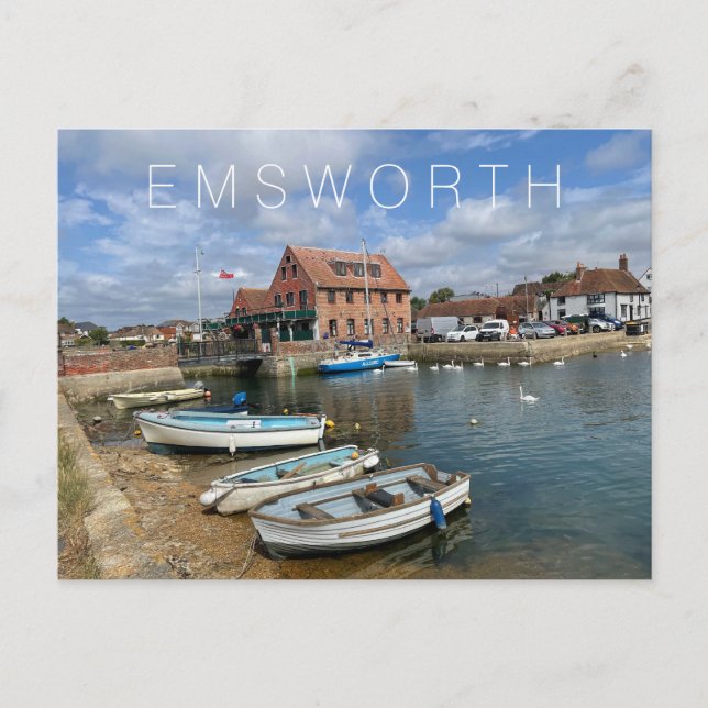 Emsworth Helg Vykort (Framsida)