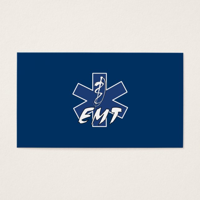 EMT Active Star of Life Visitkort (Framsidan)