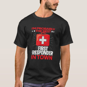 Emt Aid Kit Ems Ambulance Police Sjukvårdare First T Shirt