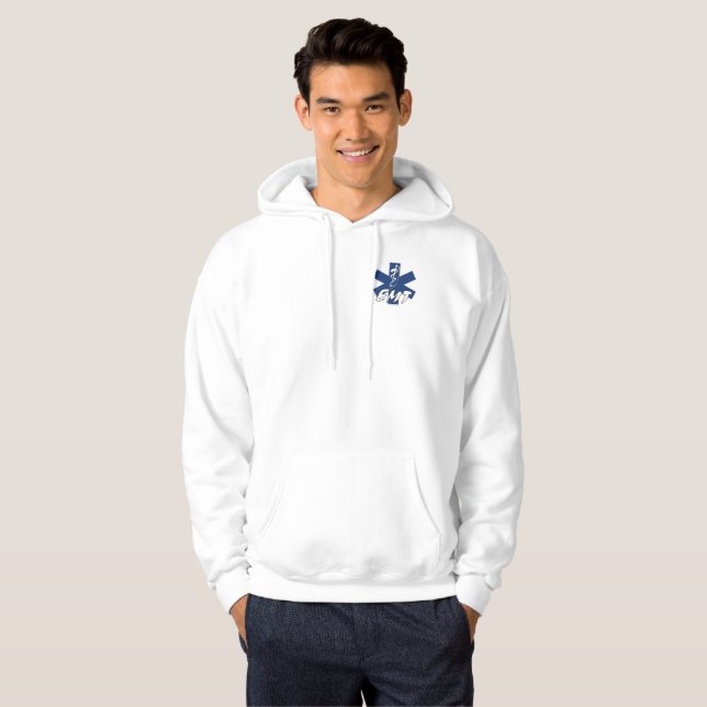 EMT-aktivarbetsuppgift Sweatshirt Med Luva (Hel framsida)