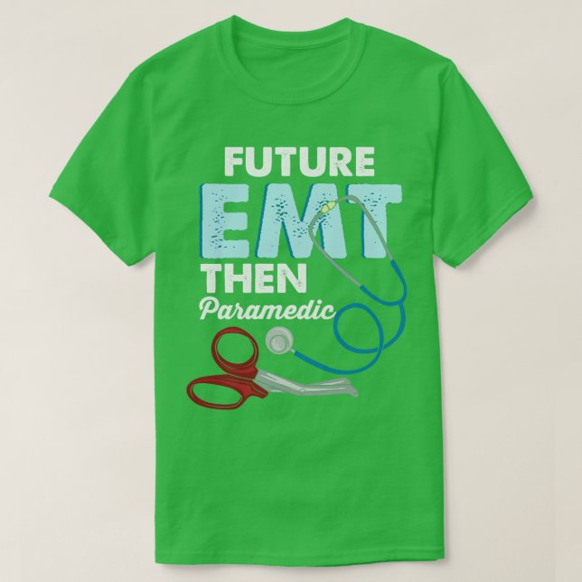 EMT Akut Medical Technician Gift, Sjukvårdare T Shirt (Design framsida)