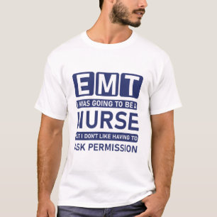 EMT-Akutets medicinska tekniker T Shirt