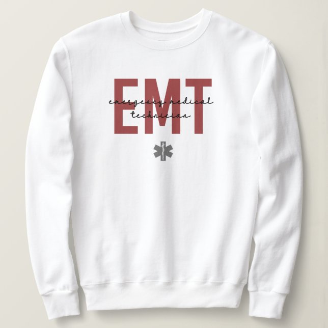 EMT Akutmedicinsk tekniker T Shirt (Design framsida)