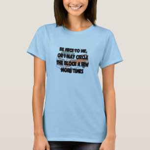 EMT ÄR TREVLIG TILL MIG TEE SHIRT