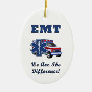 EMT är vi skillnaden Julgransprydnad Keramik