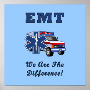 EMT är vi skillnaden Poster
