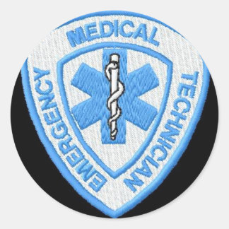 EMT BADGE RUNT KLISTERMÄRKE