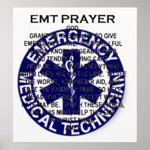 EMT-bön Poster