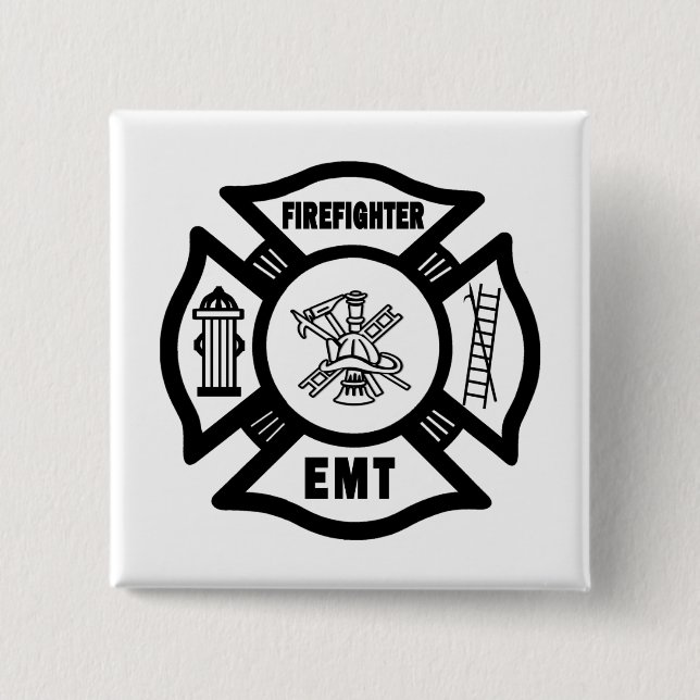 EMT-brandbekämpare Knapp (Framsida)