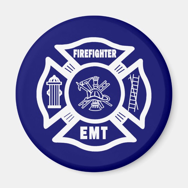 EMT-brandbekämpare Magnet (Framsidan)