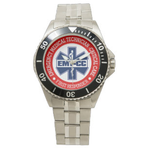 EMT-CC (nöd- medicinsk Tech - kritisk omsorg) Armbandsur