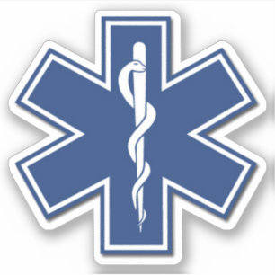 EMT EMS Sjukvårdare First Responses Klistermärken