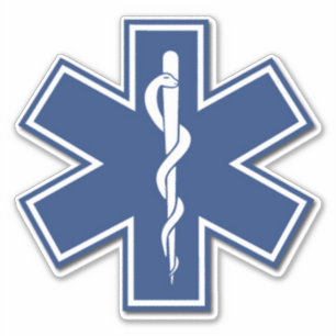 EMT EMS Sjukvårdare First Responses Klistermärken