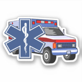 EMT EMS Sjukvårdare First Responses Klistermärken