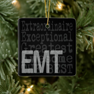 EMT Extraordinaire Julgransprydnad Keramik