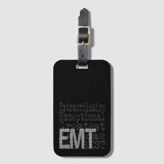 EMT Extraordinaire Luggage Tag Bagagebricka