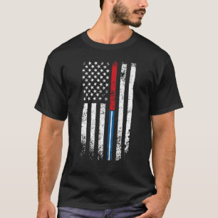 Emt Firefighter Ems US Flagga Firefighter Emt Appe T Shirt