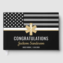 EMT First Responder Thin White Line EMS Pension