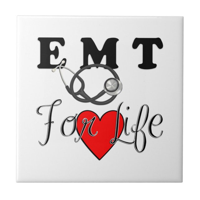 EMT för liv Kakelplatta (Framsidan)