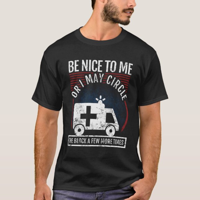 EMT för Sjukvårdare T Shirt (Framsida)