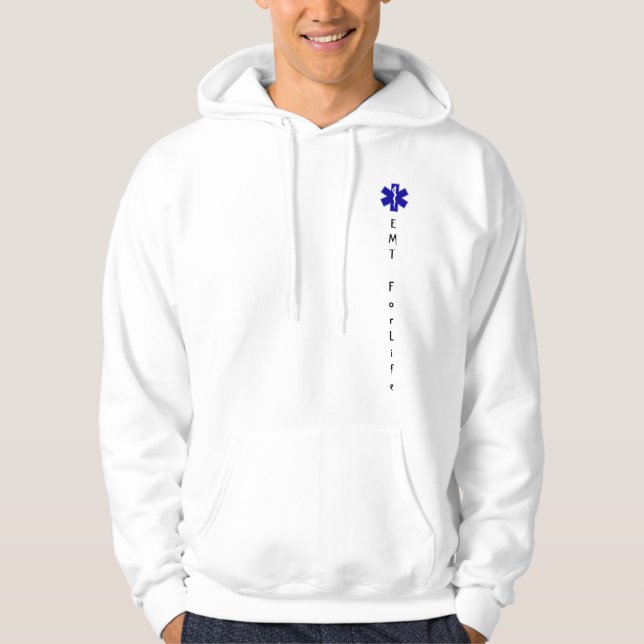 EMT ForLife Sweatshirt Med Luva (Framsida)