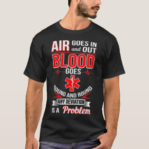 EMT Funny First Responder Gift Sjukvårdare EMS EM T Shirt