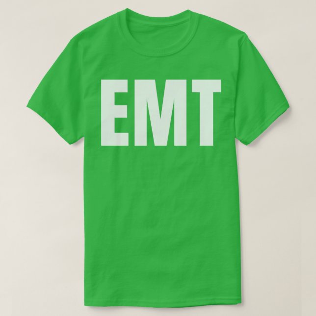 Emt Funny Job Title Profement Birthday Gift Idea T Shirt (Design framsida)