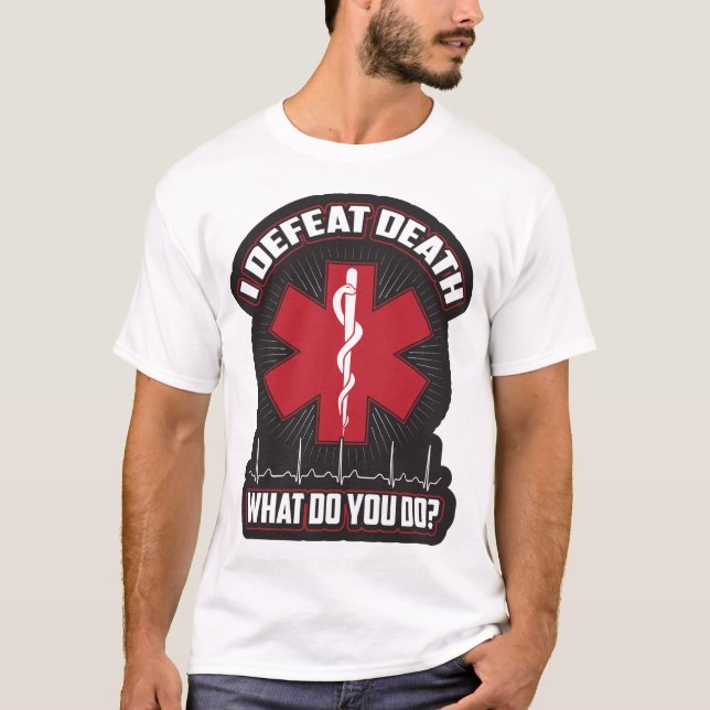 EMT I Defekt Död T-shirt (Framsida)
