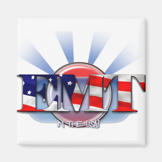 EMT i USA (AKUT MEDICAL TECH) Magnet (Framsidan)
