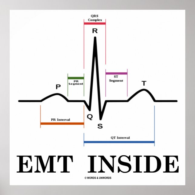 EMT Inside (Sinusrytm Electrokardiogram) Poster (Framsidan)