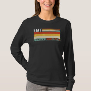 EMT Job Title Yrkesarbetare Tacksamhetsidé T Shirt