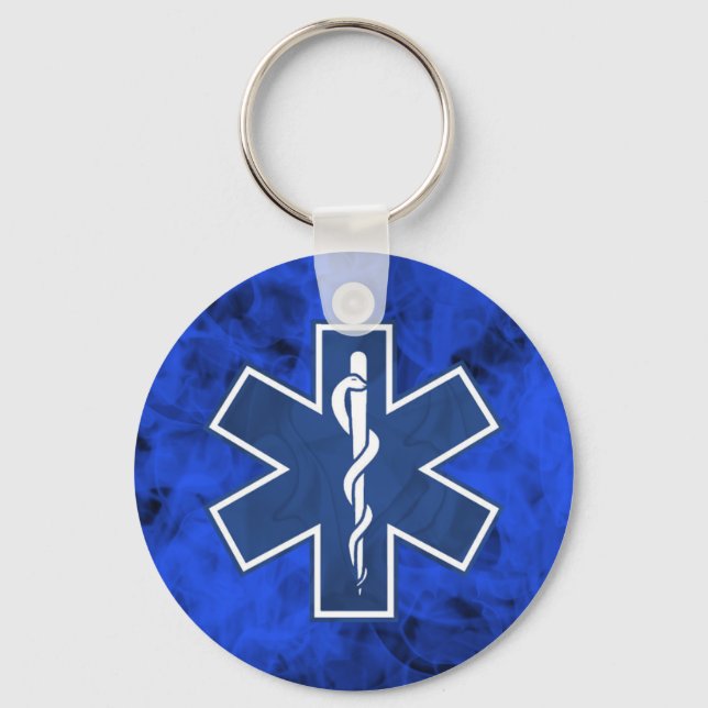 EMT Keychain-Blue Nyckelring (Framsida)