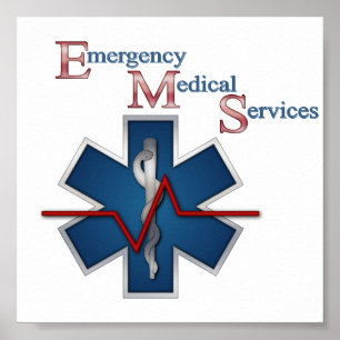 EMT-liv fodrar Poster