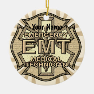 EMT Maltesiska Kor Julgransprydnad Keramik
