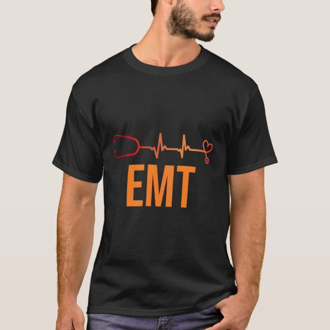 Emt Medical Practioner Health Care T Shirt (Framsida)