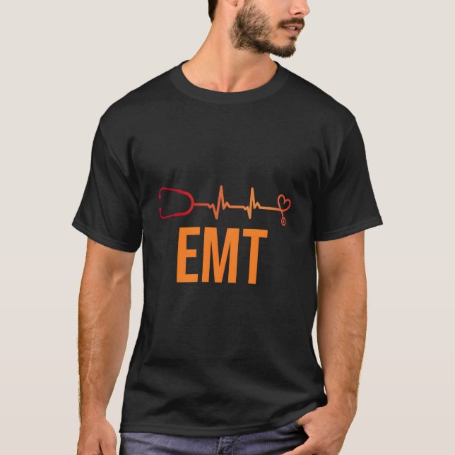 Emt Medical Practioner Health Care T Shirt (Framsida)