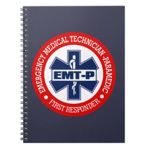 EMT-P (Akut Medical Tech). -Sjukvårdare) Anteckningsbok