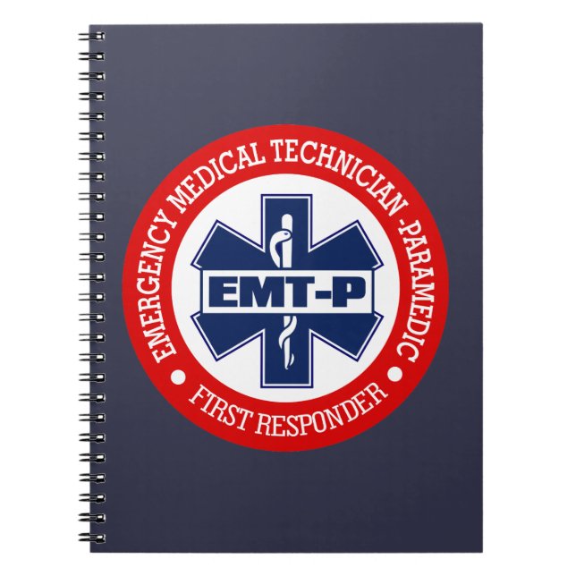 EMT-P (Akut Medical Tech). -Sjukvårdare) Anteckningsbok (Framsidan)