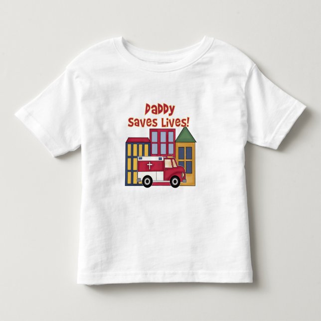 EMT-pappan sparar liv Tee (Framsida)