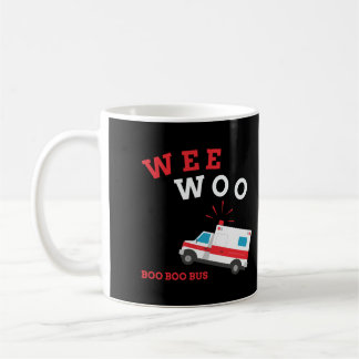 Emt Sjukvårdare Ambulance Boo Buss Wee Woo Kaffemugg