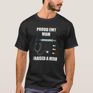 EMT Sjukvårdare Ambulance Rädding Mamma T Shirt