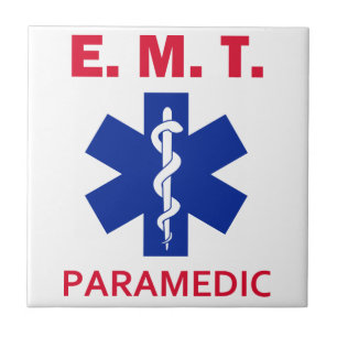 EMT Sjukvårdare Kakelplatta