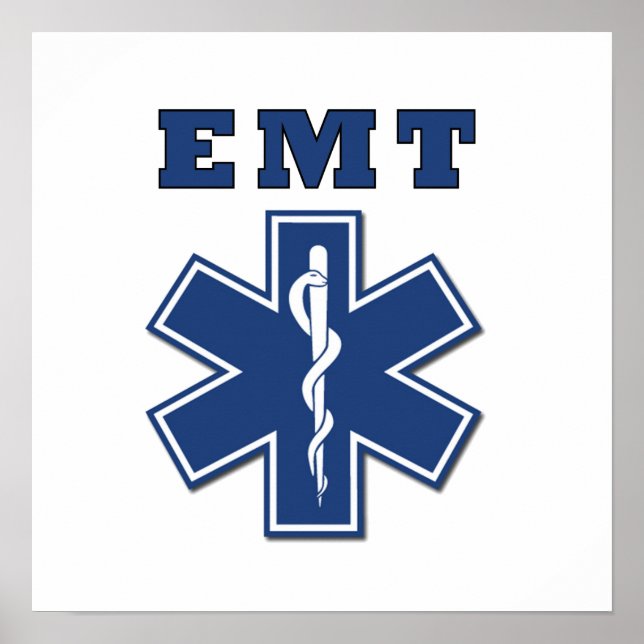 EMT Star of Life Poster (Framsidan)