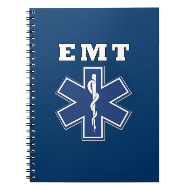 EMT-stjärna av liv Anteckningsbok (Framsidan)