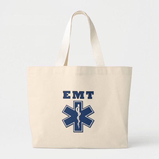 EMT-stjärna av liv Jumbo Tygkasse (Framsidan)